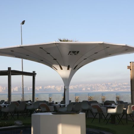 Opened parasol Estoril